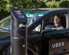 Um carro elétrico da Uber (Fonte da imagem: Uber)