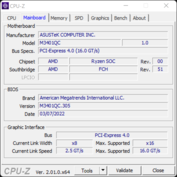 CPU-Z: Placa principal