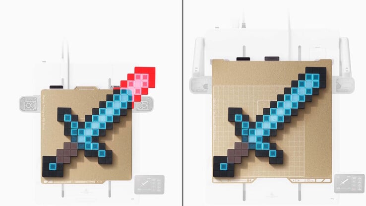 Ela tem uma base de impressão consideravelmente maior do que muitas impressoras 3D.