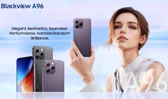 Smartphone Blackview A96 com tecnologia MediaTek Helio G99 (Fonte: Blackview)