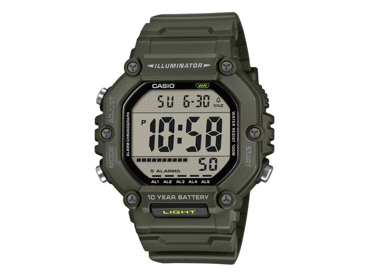 O relógio Casio AE-1600HX-3A