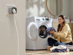 O EcoFlow Smart Plug permite que você acompanhe o consumo de energia em tempo real. (Fonte da imagem: EcoFlow)