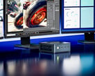 O NucBox M5 Ultra custa a partir de US$ 249,99. Na foto: uma imagem promocional do mini PC. (Fonte da imagem: GMK)