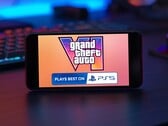 Campanha de marketing do GTA 6 para PS5 exibida em um smartphone