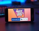 Campanha de marketing do GTA 6 para PS5 exibida em um smartphone