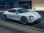 O Porsche Taycan Turbo S superou o modelo Tesla S Plaid ao estabelecer um novo recorde de tempo de volta no Nordschleife (Imagem: Porsche)