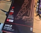 A variante XFX Pro Gaming da futura Radeon RX 9060 XT (Fonte da imagem: uesato_hinata no Reddit)