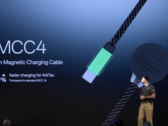 O cabo de carregamento MCC4 com USB-C