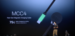 O cabo de carregamento MCC4 com USB-C