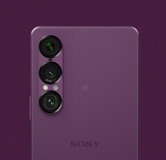 O Sony Xperia 1 VII na cor Orchid Purple (Fonte da imagem: Sony)