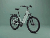 A bicicleta elétrica Vida E+ EX possui uma bateria removível de 700 Wh