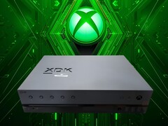 O Xbox dev kit é mostrado (XDK) (Fonte da imagem: eBay, Xbox Gaming com edições)