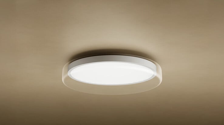 O Xiaomi Smart Ceiling Light D20 já está disponível na Alemanha. (Fonte da imagem: Xiaomi)