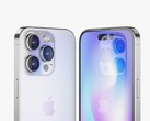 Um dos mais recentes renderizadores do iPhone 14 Pro. (Fonte: CGTrader)