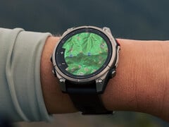 O Fenix 8 Pro oferece opções de navegação por mapa integradas. (Fonte da imagem: Garmin)