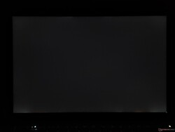 Mínimo sangramento da luz de fundo