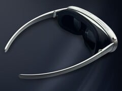 Os novos óculos com visor estão sendo financiados por crowdfunding. (Fonte da imagem: Vision Mini)