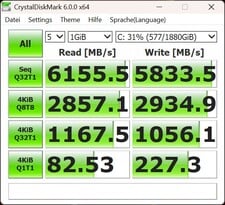 CrystalDiskMark 6