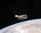 Uma imagem do telescópio espacial Hubble em órbita (Fonte da imagem: NASA; cortada)
