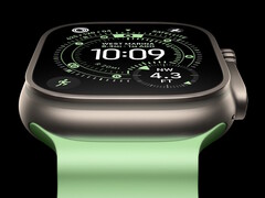 O Apple Watch Ultra 3 utiliza uma tela OLED maior e mais brilhante para exibir notificações de hipertensão, mapas off-line e sugestões de exercícios com IA. (Fonte da imagem: Apple)