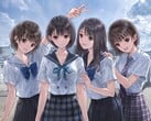 Arte principal de Blue Reflection Quartet.