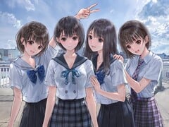 Arte principal de Blue Reflection Quartet.
