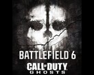 Arte de Call of Duty: Ghosts com o logotipo de Battlefield 6 (Fonte da imagem: Activision, EA com edições)