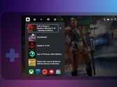 O modo compacto da Xbox Game Bar é compatível com telas pequenas (Fonte da imagem: Xbox)