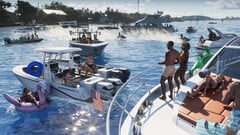 Uma captura de tela do GTA VI