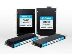 A série CM10 da Kioxia é compatível com todos os formatos de data center.