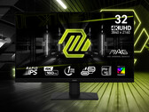 O MAG 322UPF ficará abaixo do MAG 323UPF na pilha de produtos da MSI. (Fonte da imagem: MSI)