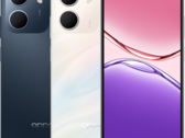 O smartphone Oppo A5x 5G vem nas opções de cores azul meia-noite e branco laser (Fonte da imagem: Oppo)