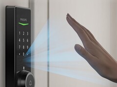 A Smart Deadbolt série 5000 da Philips já está disponível. (Fonte da imagem: Philips)