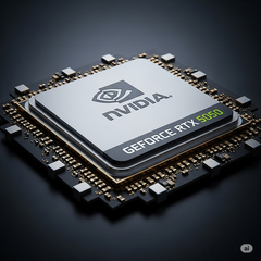 A GPU para laptop RTX 5050 apareceu no Geekbench (fonte da imagem: Google Gemini)