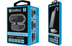 Sandberg Webcam USB Flex 1080P HD e USB-C All-in-1 Docking Station (Fonte: Sandberg)