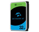 O disco rígido Seagate SkyHawk AI de 32 TB utiliza as tecnologias Mozaic 3+ para armazenamento de alta densidade de vídeos de vigilância. (Fonte da imagem: Seagate)
