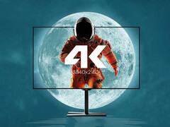 O XG323B-4K-OLED tem praticamente a mesma aparência que o XG323-4K-OLED2. Na foto: uma imagem promocional do monitor para jogos. (Fonte da imagem: ViewSonic - editado)