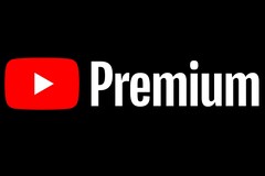 Logotipo do YouTube Premium - uma assinatura paga que remove anúncios e desbloqueia outros recursos