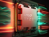 O Ryzen 7 7800X3D tem relógios de base e relógios de impulso de 4,2 e 5 GHz respectivamente. (Fonte: AMD)