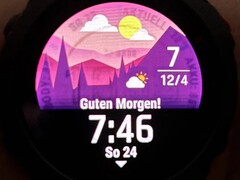 Burn-in em um Garmin Epix Gen 2 (Fonte da imagem: Norret1983, via Reddit)