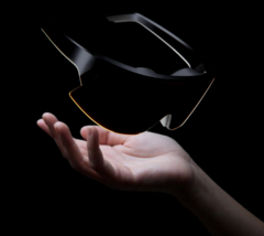 O headset Visor XR parece mais com um par de óculos de sol do que com um headset XR típico. (Fonte: Immersed)