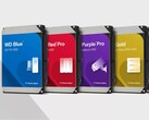 Opções de armazenamento em HDD da Western Digital. (Fonte da imagem: Western Digital)