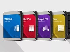 Opções de armazenamento em HDD da Western Digital. (Fonte da imagem: Western Digital)