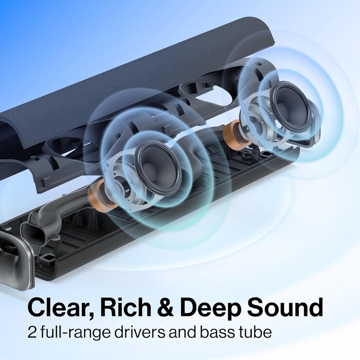 ...com a tecnologia Bass Pipe. (Fonte: OXS)