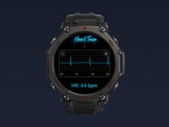 O novo aplicativo Heart Trace para smartwatches Amazfit