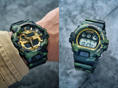O Casio G-Shock GA-700CMG-3AER (à esquerda) e o DW-6900CMG-3ER (à direita).