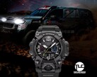 O novo GWG-B1000TLC-1A da Casio segue as sugestões de design diretamente da condução noturna do Rally Dakar. (Fonte da imagem: Casio)