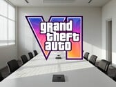 Logotipo do GTA 6 exibido na sala de conferências