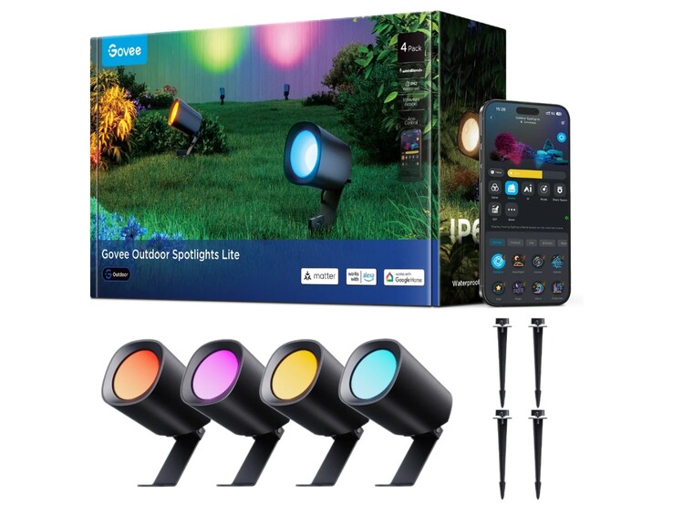 O Govee Outdoor Spotlights Lite