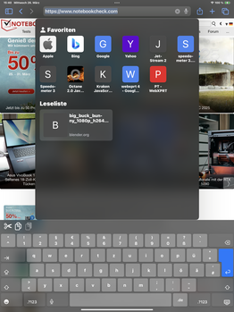 Teclado na vertical
